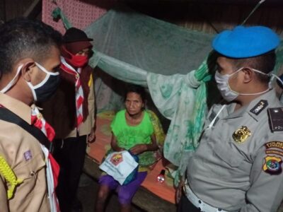Peduli di Tengah Covid-19, Ini Yang Dilakukan Saka Bhayangkara Polres Kabupaten Lembata