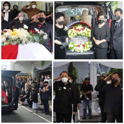 Disambut 4 Kepala Daerah, SHS Dimakamkan di Tompaso Meski Sandang Bintang Mahaputera Utama