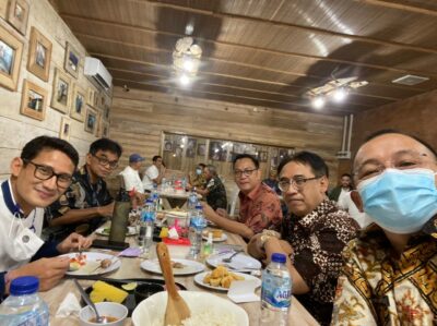 Temui Menparekraf, Caroll dan Wenny Paparkan Potensi Pariwisata Tomohon