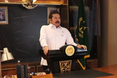 Jaksa Agung Pimpin Jajaran Kejaksaan Kunker Virtual
