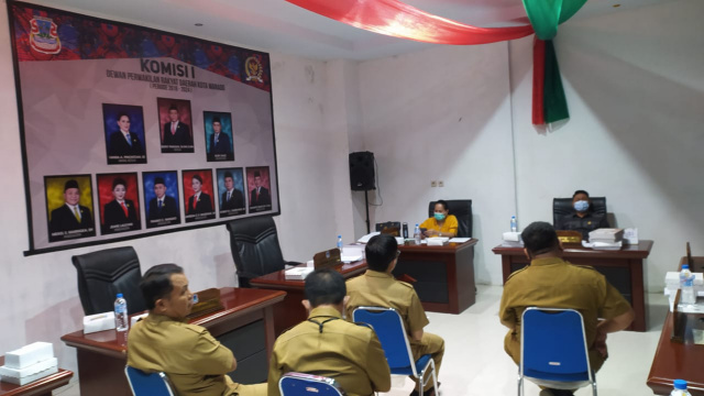 DPRD Manado Rapat Dengar Pendapat dengan Dinas Kominfo