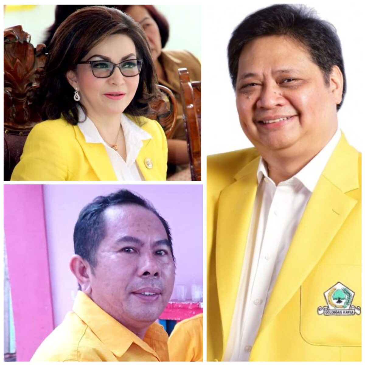DPD Partai Golkar Minahasa Bersama Pengurus Kecamatan dan Desa Solid Mendukung Kepemimpinan CEP