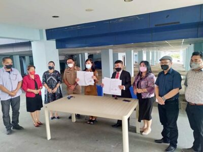 Teken MoU, Dispar Manado Jalin Kerjasama dengan Unima