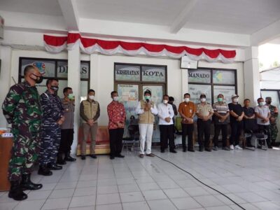 Canangkan Vaksinasi Covid-19 di Kota Manado, Walikota Vicky Lumentut Berharap Dukungan Masyarakat