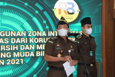Pembangunan Zona Integritas WBK dan WBBM pada Jaksa Agung Muda Bidang Intelijen Dicanangkan