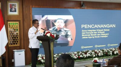 Wakil Jaksa Agung Dukung Pencanangan Pembangunan Zona Integritas WBK dan WBBM