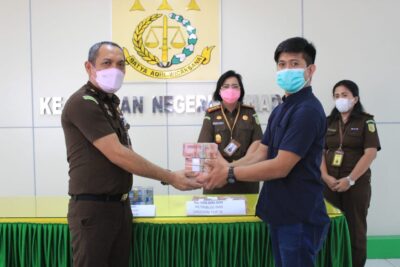 Kejari Manado Kembali Selamatkan Uang Negara Terkait Kasus Fukaan Korupsi IMB Mall cs