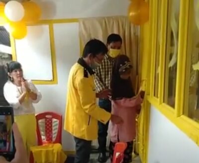 Ketua Golkar Minahasa Bantu Janda Miskin Miliki Rumah Layak Huni di Momen Idul Fitri dan Harkitnas