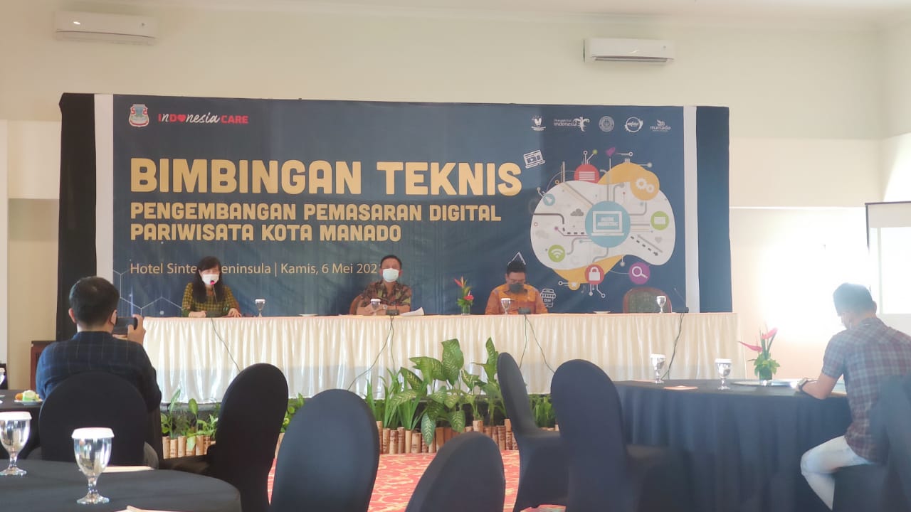 Kadispar Lenda Ajak Media Bantu Promosikan Pariwisata Manado Secara Digital