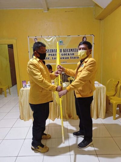Bersaing Ketat dengan Lumingkewas,  Wungkana Terpilih Ketua Golkar Langowan Utara