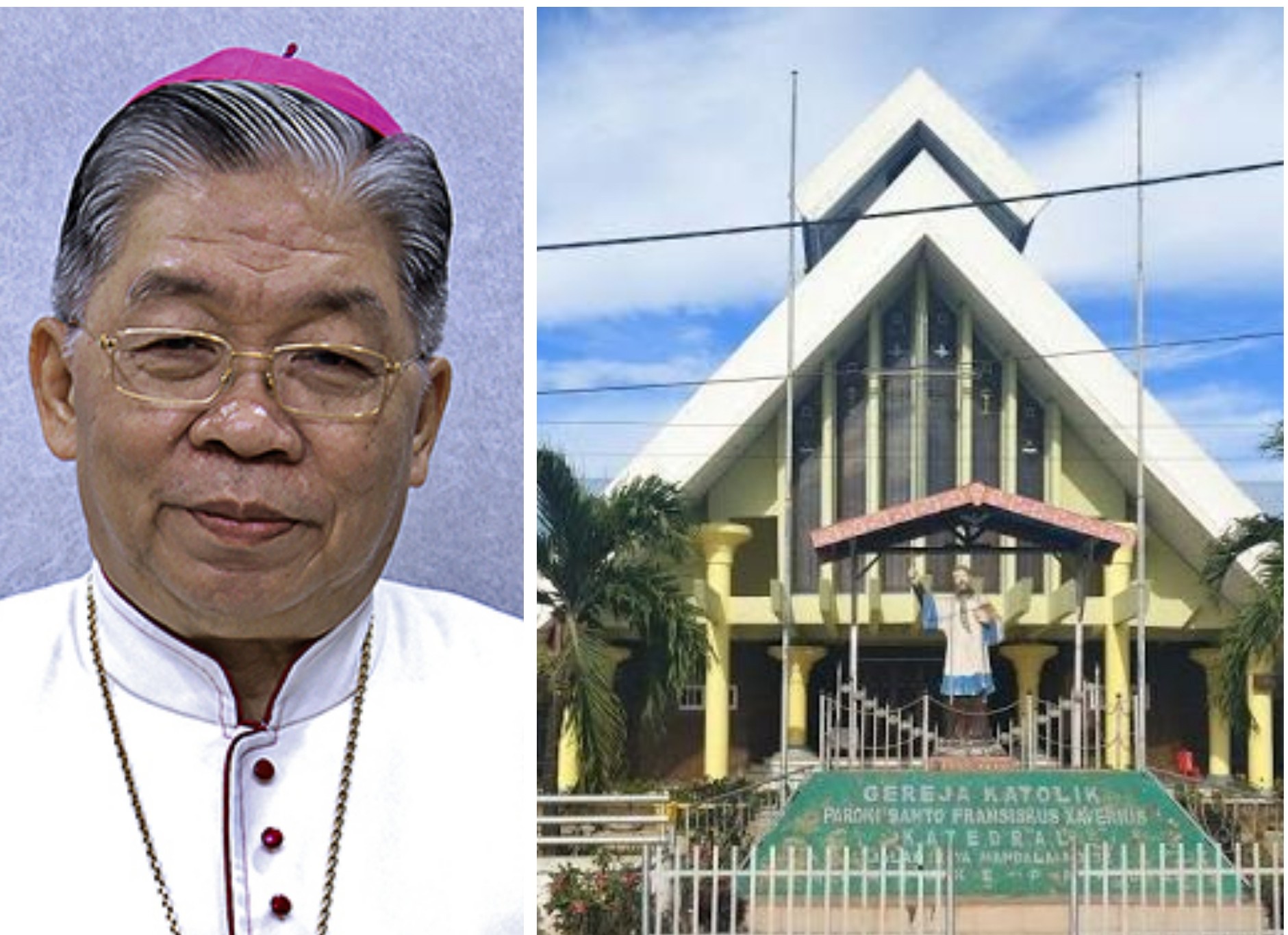 Astaga! Uskup Agung Petrus Mandagi dan Gereja Katedral Merauke Jadi Target Bom Bunuh Diri Terduga Teroris