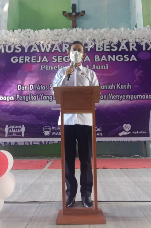 Haji Anwar Abubakar Ajak Gereja Wujudkan Moderasi Beragama dalam Program Pelayanan