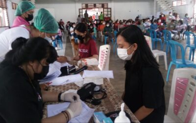 Berkat Kolaborasi Wanita Hebat Duo Luntungan, Ratusan Warga Airmadidi Atas Berhasil Divaksin