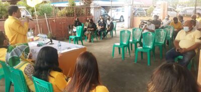 Muscam ke-23 Sukses, Jhoni Pua Kembali Terpilih Menjadi Ketua Golkar Sonder