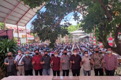 Peserta Assesment PD Pasar Membludak, Bukti Kehebatan AARS dan Kepercayaan Warga terhadap Kepemimpinan Roland Roeroe