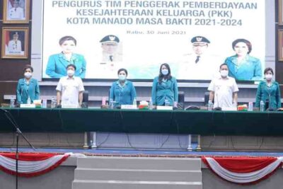 Walikota Minta Pengurus TP PKK Kota Manado Tanamkan Nilai Pancasila Dalam Keluarga