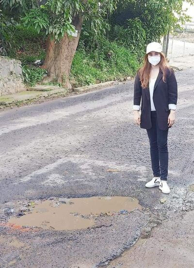 Temukan 138 Titik Lubang di Jalan Politeknik, Jurani Rurubua Desak Dinas PUPR Action