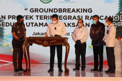 Gedung Utama Kejagung Pasca Kebakaran Mulai Dibangun, Begini Kata Jaksa Agung