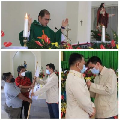 Sahkan 3 Pengurus KBK di Paroki Yesus Gembala Baik Paniki, Begini Ajakan Gerald Taroreh