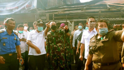 Walikota dan Wawali Bitung Tiba di Lokasi Kebakaran: Kami Fokus Bantu Warga