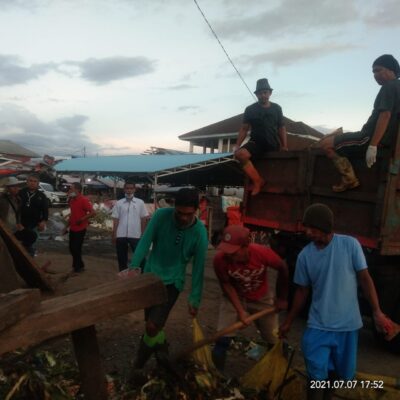 Elco Saratu: Gaji Petugas Kebersihan Pasar Sudah Dibayarkan