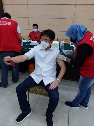 Yakinkan Warga Vaksin Aman, Walikota: Jangan Tunda Vaksinasi