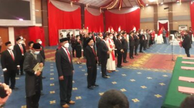 Lantik Pejabat PD Pasar, Roeroe: Wujudkan Pasar Yang Profesional Dan Nyaman Untuk Rakyat