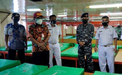 Bitung Melawan Covid-19 dari Atas Kapal Pelni, KM Talamailau Siap Dilaunching