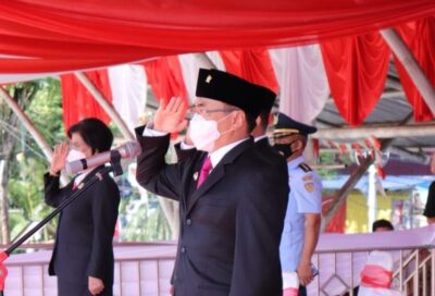 Jadi Irup HUT Kota Manado, Walikota Andrei Gelorakan Spirit Gotong Royong Hadapi Covid-19