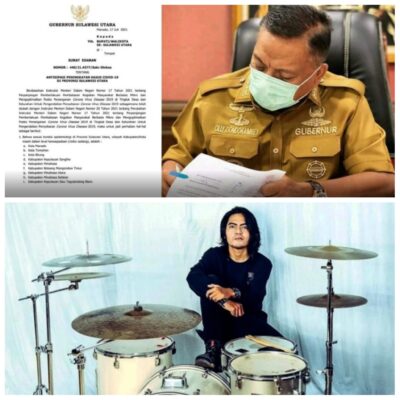 PPKM Sulut Diperpanjang, Musisi Ini Curhat di Medsos Sampai Nekat Pinjam Uang ke Gubernur Olly