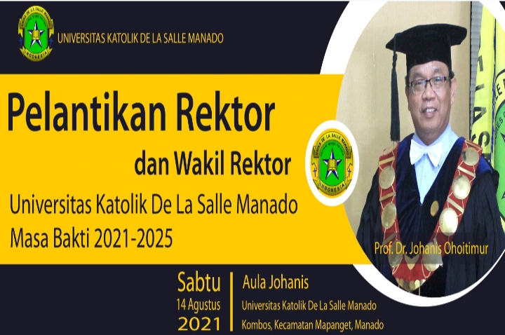 Pagi Ini Rektor De La Salle Resmi Dilantik