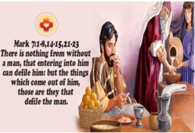 Cuci Tangan Tidak Menjadikanmu Kudus