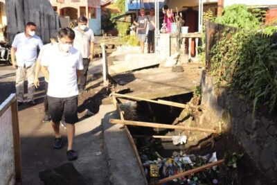 Kembali Tinjau Drainase di Kumaraka, Begini Imbauan Walikota