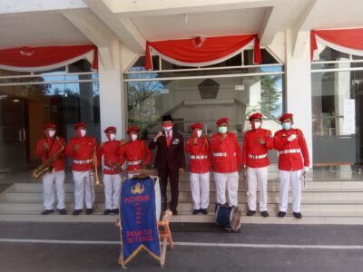 Sekot Bitung Pimpin Upacara Kemerdekaan RI Bersama ASN