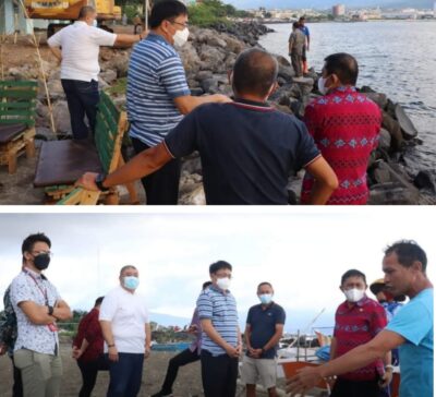 Blusukan ke Pesisir Pantai Karangria dan Kawasan Megamas, Walikota Targetkan Bebas Kumuh