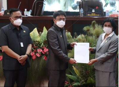 Sah! DPRD dan Pemkot Manado Sepakati KUA PPAS APBD-P 2021