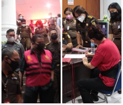 Rugikan Negara Rp 28,7 Miliar, Kejati Sulut Jebloskan 2 Tersangka ke Penjara