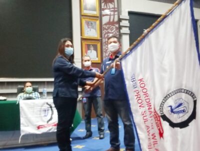 Dipimpin Inggrid Walewangko, Pengurus SBSi Kota Manado Dilantik, Begini Pesan Wawali RS