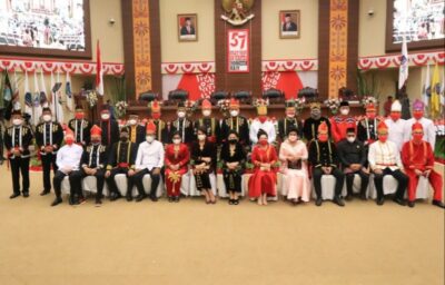 Hadiri Rapat Paripurna HUT Provinsi Sulut, Gubernur Olly Ajak DPRD Topang Pembangunan Daerah