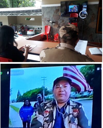 Tonaas Nico Turangan Sampaikan Perkembangan LMI di Luar Negeri Langsung dari Amerika Serikat