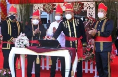 Gubernur Olly Launching 3 Aplikasi Layanan Inovasi di Momen HUT ke-57 Provinsi Sulut