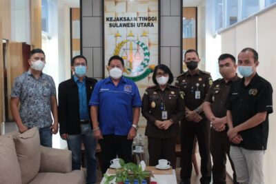 Terima Pengurus PWI Sulut, Kajati Sulut Ajak Tingkatkan Kompetensi dan Lawan Hoax
