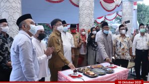 Walikota Resmikan Ruang Sholat Utama Masjid Agung Awwal Fathul Mubien