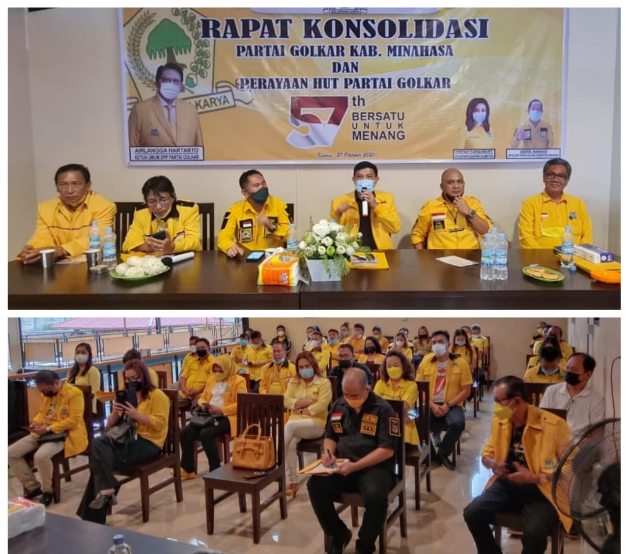 Golkar Minahasa Satukan Gerak, Rapat Pleno Diperluas Lahirkan Langkah Strategis Menuju Kemenangan 2024