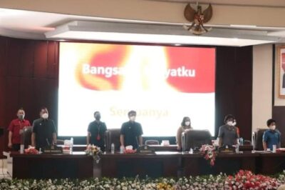 Walikota dan Wakil Walikota Hadiri Rapat Paripurna DPRD Manado