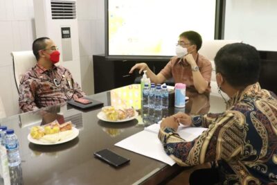 Dikunjungi Kanwil Kumham, Walikota Siap Tuntaskan Masalah Hibah Tanah yang Mandek