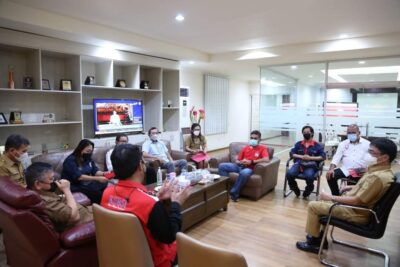 Walikota Manado Menerima Kunjungan Lembaga Tripatit Kota Manado