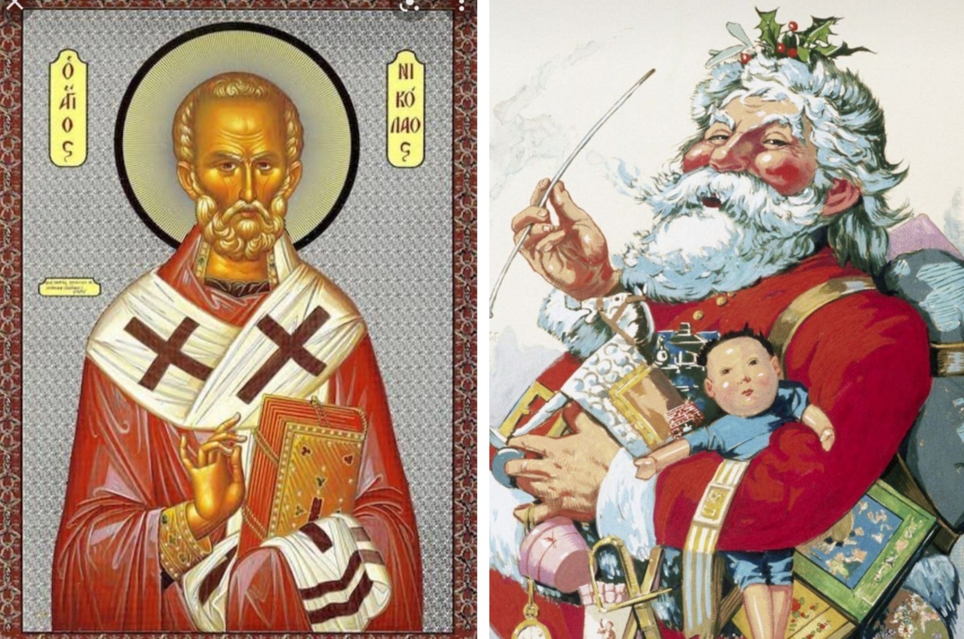 Siapa Sebenarnya St. Nikolaus, Sinterklas dan Santa Claus?