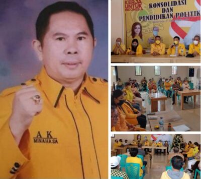 Golkar Minahasa Gerak Cepat Jaring Caleg, Begini Instruksi Adrie Kamasi