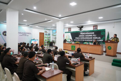 Jaksa Agung Ingatkan Jajarannya Tidak Sembarang dan Gegabah Keluarkan P-21